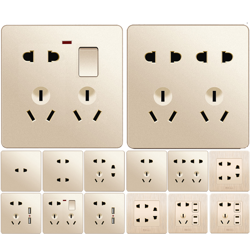 86型开关插座暗装墙壁多孔面板选购与使用指南