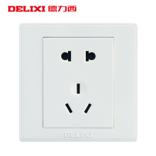 德力西开关插座 10A五孔墙壁插座的专业参数与测试仪器分析